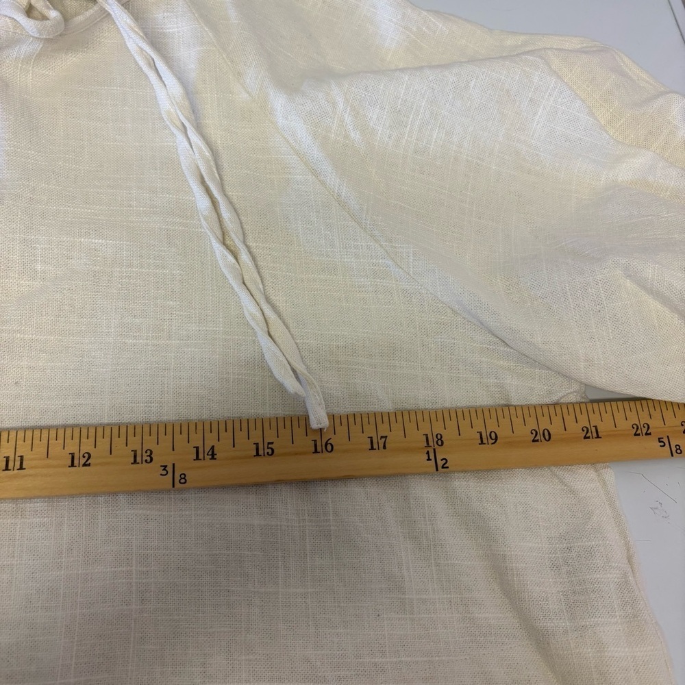 House Of Harlow 1960 Linen Blend Top Women’s Size Large - Picture 6 of 7